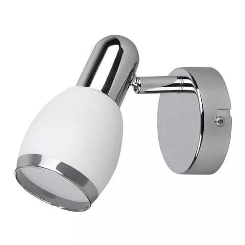 Rábalux 6060 Elite Beltéri Spotlámpa króm-fehér E14 1x MAX 40, IP20