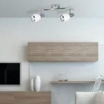 Rábalux 6061 Elite Beltéri Spotlámpa króm-fehér E14 2x MAX 40, IP20