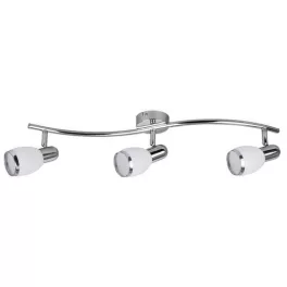   Rábalux 6062 Elite Beltéri Spotlámpa króm-fehér E14 3x MAX 40, IP20