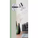 Rábalux 6091 Lauren Beltéri Spotlámpa króm-átlátszó E14 1x MAX 40, IP20