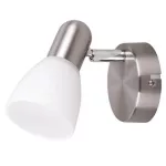 Rábalux 6301 Soma Beltéri Spotlámpa szatin króm-fehér E14 1x MAX 40, IP20