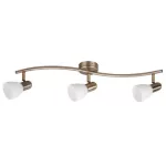 Rábalux 6308 Soma Beltéri Spotlámpa bronz-fehér E14 3x MAX 40, IP20