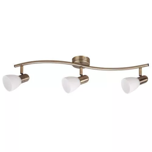 Rábalux 6308 Soma Beltéri Spotlámpa bronz-fehér E14 3x MAX 40, IP20