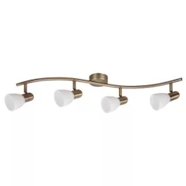  Rábalux 6309 Soma Beltéri Spotlámpa bronz-fehér E14 4x MAX 40, IP20