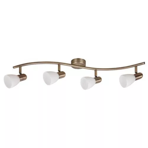Rábalux 6309 Soma Beltéri Spotlámpa bronz-fehér E14 4x MAX 40, IP20