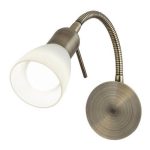 Rábalux 6320 Soma Beltéri Spotlámpa bronz-fehér E14 1x MAX 40, IP20