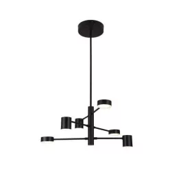   Rábalux 6355 Solomon Beltéri Függeszték matt fekete- LED 30, IP20