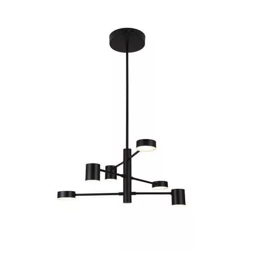 Rábalux 6355 Solomon Beltéri Függeszték matt fekete- LED 30, IP20