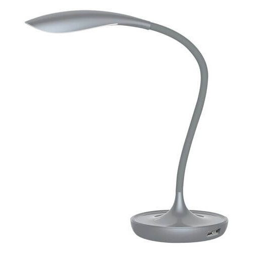 Rábalux 6419 Belmont Beltéri Asztali lámpa szürke-fehér LED 5, IP20