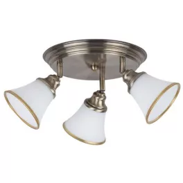   Rábalux 6548 Grando Beltéri Spotlámpa bronz-fehér E14 R50 3x MAX 40, IP20