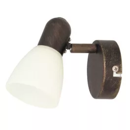   Rábalux 6591 Soma Beltéri Spotlámpa antik barna-krém E14 1x MAX 40, IP20