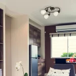 Rábalux 6593 Soma Beltéri Spotlámpa antik barna-krém E14 3x MAX 40, IP20