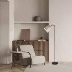 Rábalux 6639 Godric Beltéri Állólámpa fekete-szürke E27 1x MAX 25, IP20