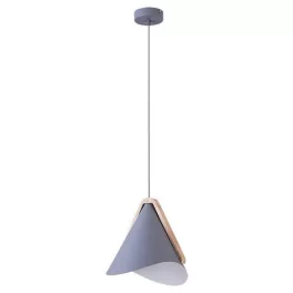  Rábalux 6649 Neva Beltéri Függeszték szürke-szürke E27 1x MAX 60, IP20