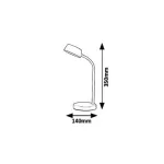 Rábalux 6780 Berry Beltéri Asztali lámpa kék- LED 4,5, IP20