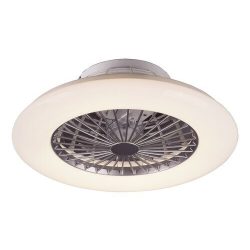   Rábalux 6859 Dalfon Beltéri Mennyezeti ventilátoros lámpa ezüst-fehér LED 30, IP20