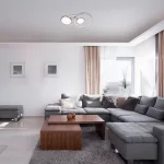 Rábalux 6890 Fulvia Mennyezeti lámpa szatin króm-fehér LED 50, IP20