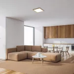 Rábalux 6907 Almond Beltéri Mennyezeti lámpa bükk-fehér LED 12, IP20