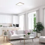 Rábalux 6908 Almond Beltéri Mennyezeti lámpa bükk-fehér LED 40, IP20