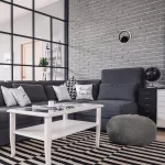 Rábalux 6969 Willow Beltéri Fali lámpa matt fekete-fehér LED 12, IP20