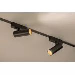 Rábalux RBL70104 LiTrack Spot04W Sínrendszer Sínes spotok fekete, átlátszó LED 10 IP20