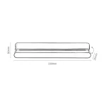 Rábalux RBL70107 LiTrack Line16W Sínrendszer Sínes lámpák fekete, fehér LED 16 IP20