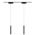 Rábalux RBL70110 LiTrack Pend.04W Sínrendszer Sínes függesztékek fekete, átlátszó LED 5 IP20