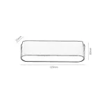 Rábalux RBL70111 LiTrack Line02N Sínrendszer Sínes lámpák fekete, fehér LED 6 IP20