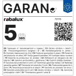 Rábalux RBL70119 LiTrack Spot08N Sínrendszer Sínes spotok fekete, fehér LED 5 IP20