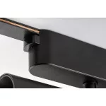 Rábalux RBL70126 LiTrack Spot06V Sínrendszer Sínes spotok fekete, átlátszó LED 9 IP20