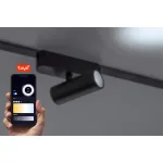 Rábalux RBL70126 LiTrack Spot06V Sínrendszer Sínes spotok fekete, átlátszó LED 9 IP20