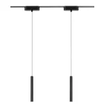 Rábalux RBL70132 LiTrack Pend.06V Sínrendszer Sínes függesztékek fekete, átlátszó LED 5 IP20