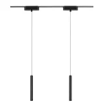 Rábalux RBL70132 LiTrack Pend.06V Sínrendszer Sínes függesztékek fekete, átlátszó LED 5 IP20