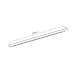 Rábalux RBL70200 LiTrack Rail Sínrendszer Sín fekete