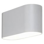 Rábalux 7024 Kaunas Beltéri Fali lámpa matt fehér- G9 1x MAX 10, IP20