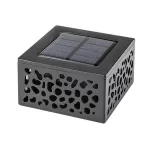 Rábalux 7032 Medulin Napelemes lámpa fekete-tejüveg LED 0,5, IP44