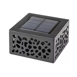   Rábalux 7032 Medulin Napelemes lámpa fekete-tejüveg LED 0,5, IP44