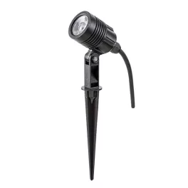   Rábalux 7060 Turda Földbe szúrható lámpa fekete-átlátszó LED 3, IP65