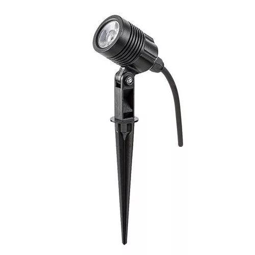 Rábalux 7060 Turda Földbe szúrható lámpa fekete-átlátszó LED 3, IP65