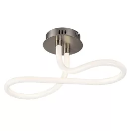   Rábalux 71008 Irelia Mennyezeti lámpa szatin króm-fehér LED 23, IP20