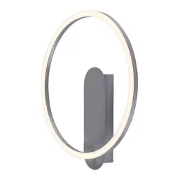   Rábalux 71010 Tumnus Fali lámpa ezüst/ súrolt alumínium-fehér LED 14, IP20