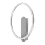 Rábalux 71010 Tumnus Fali lámpa ezüst/ súrolt alumínium-fehér LED 14, IP20