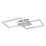 Rábalux 71014 Athelstan Mennyezeti lámpa ezüst/ súrolt alumínium-fehér LED 40, IP20