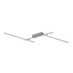Rábalux 71019 Negan Mennyezeti lámpa ezüst-fehér LED 24, IP20
