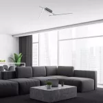 Rábalux 71019 Negan Mennyezeti lámpa ezüst-fehér LED 24, IP20