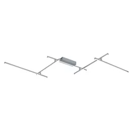   Rábalux 71020 Negan Beltéri lámpa, Mennyezeti lámpa, ezüst-fehér LED 40, IP20