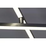 Rábalux 71020 Negan Beltéri lámpa, Mennyezeti lámpa, ezüst-fehér LED 40, IP20