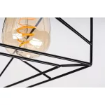 Rábalux 71024 Boire Mennyezeti lámpa fekete-fekete E27 4x MAX 40, IP20