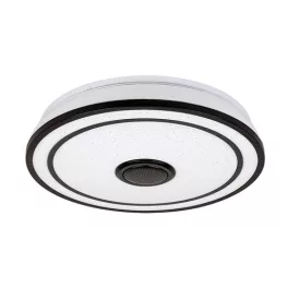   Rábalux 71030 Nikolaus Mennyezeti lámpa fekete-fehér LED 24, IP20