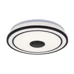 Rábalux 71030 Nikolaus Mennyezeti lámpa fekete-fehér LED 24, IP20